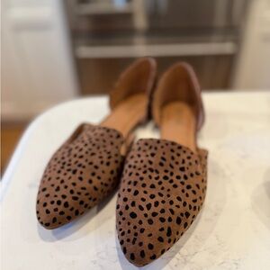 Women's animal printed flats